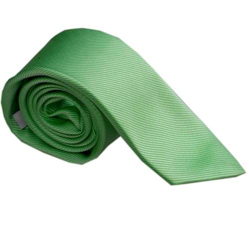 Apple Green Striped Necktie