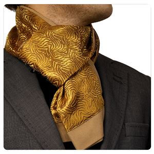 Golden Sahra Desert Mens Scarf