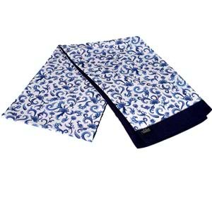Blue Paisley Printed Mens Scarf