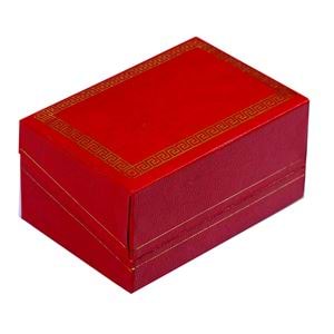 Purple Blue Designer Pair of Cufflinks with Box