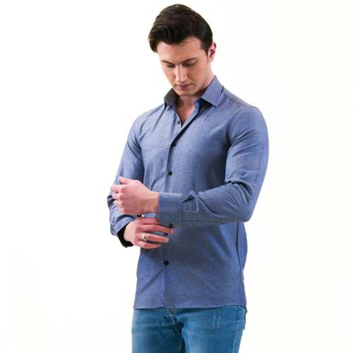 Blue Oxford Men's Shirt