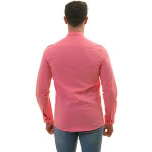 Pink Premium Linen Men's Shirt