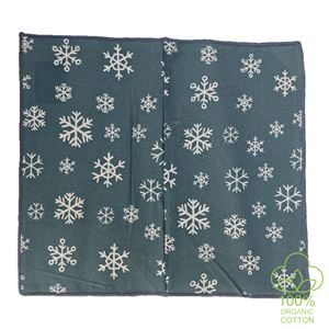 Snowfleaks 100% Organic Cotton Printed Pocket Square