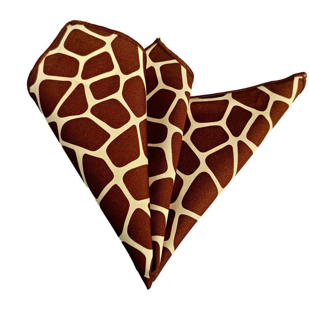 Stone Age 100% Organic Cotton Printed Pocket Square