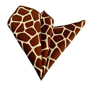 Stone Age 100% Organic Cotton Printed Pocket Square