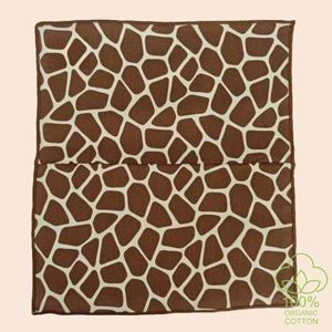 Stone Age 100% Organic Cotton Printed Pocket Square