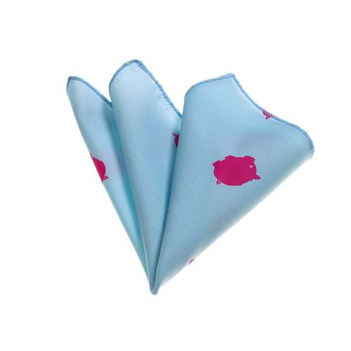 Pink Floral Printed Handkerchief