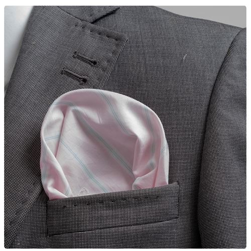 Pink Pocket Square