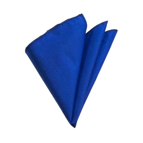 Royal Blue Cotton Pocket Square