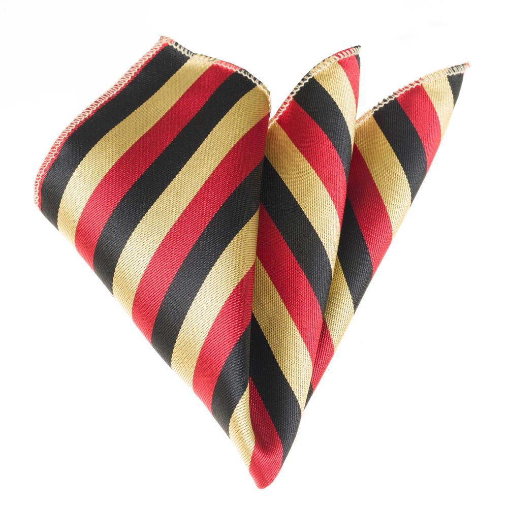 Yellow Red Black Germany Flag Pocket Square