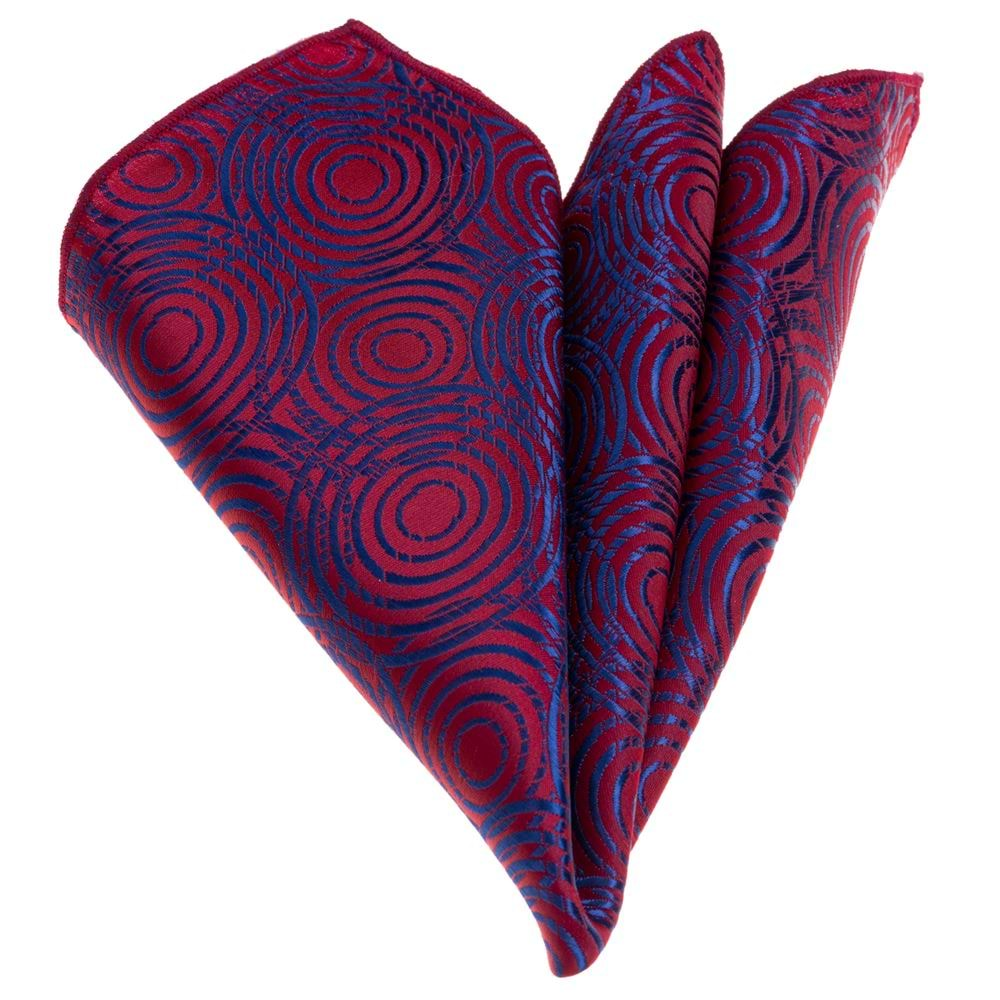 Blue Curcules Pocket Square