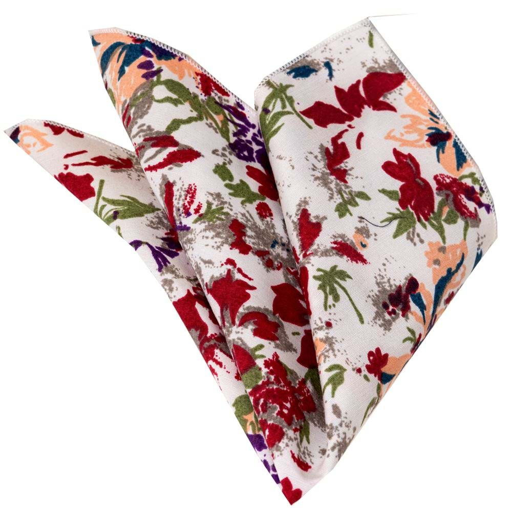 Floral Designer Pocket Square