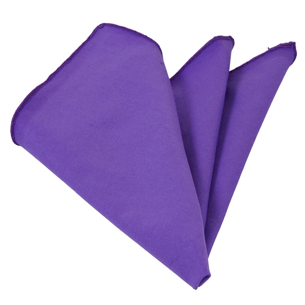 Purple Pocket Square