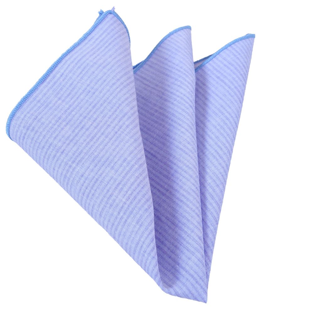 Blue Soft washed Pocket Square