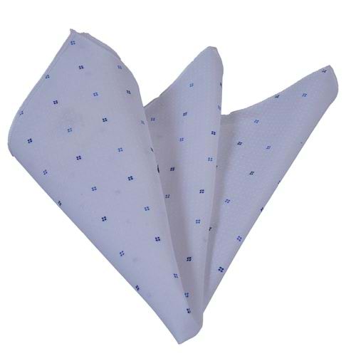White Squares Designer Pocket Square