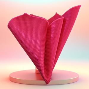 Pink Designer Pocket Square