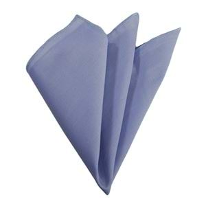 Sky Blue Voile Cotton Pocket Square