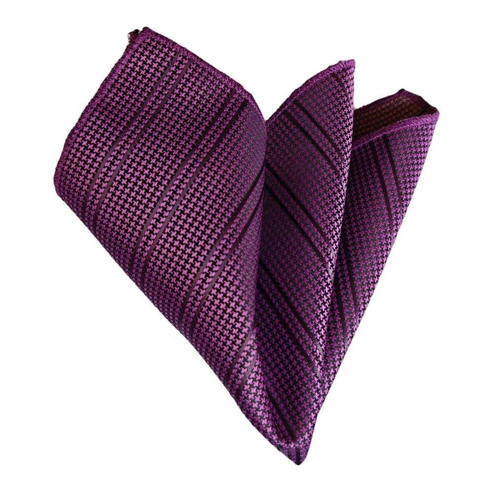 Purple Designer Pocket Square