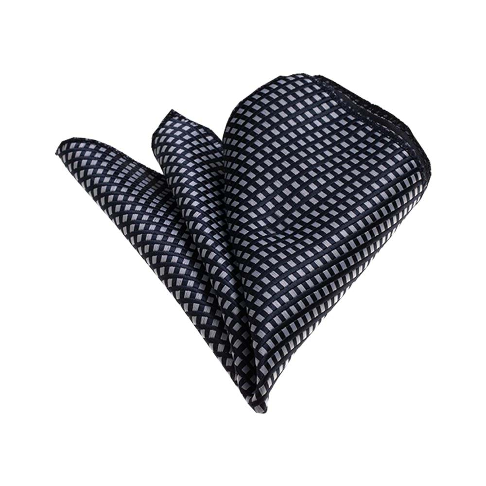 Navy Plaid Handkerchief