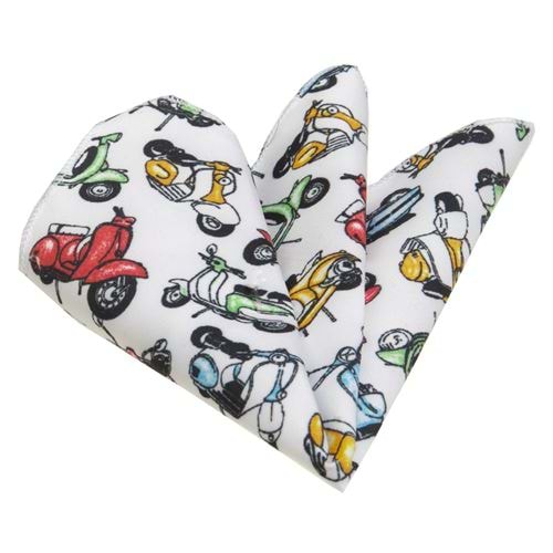 Vespa Pocket Square