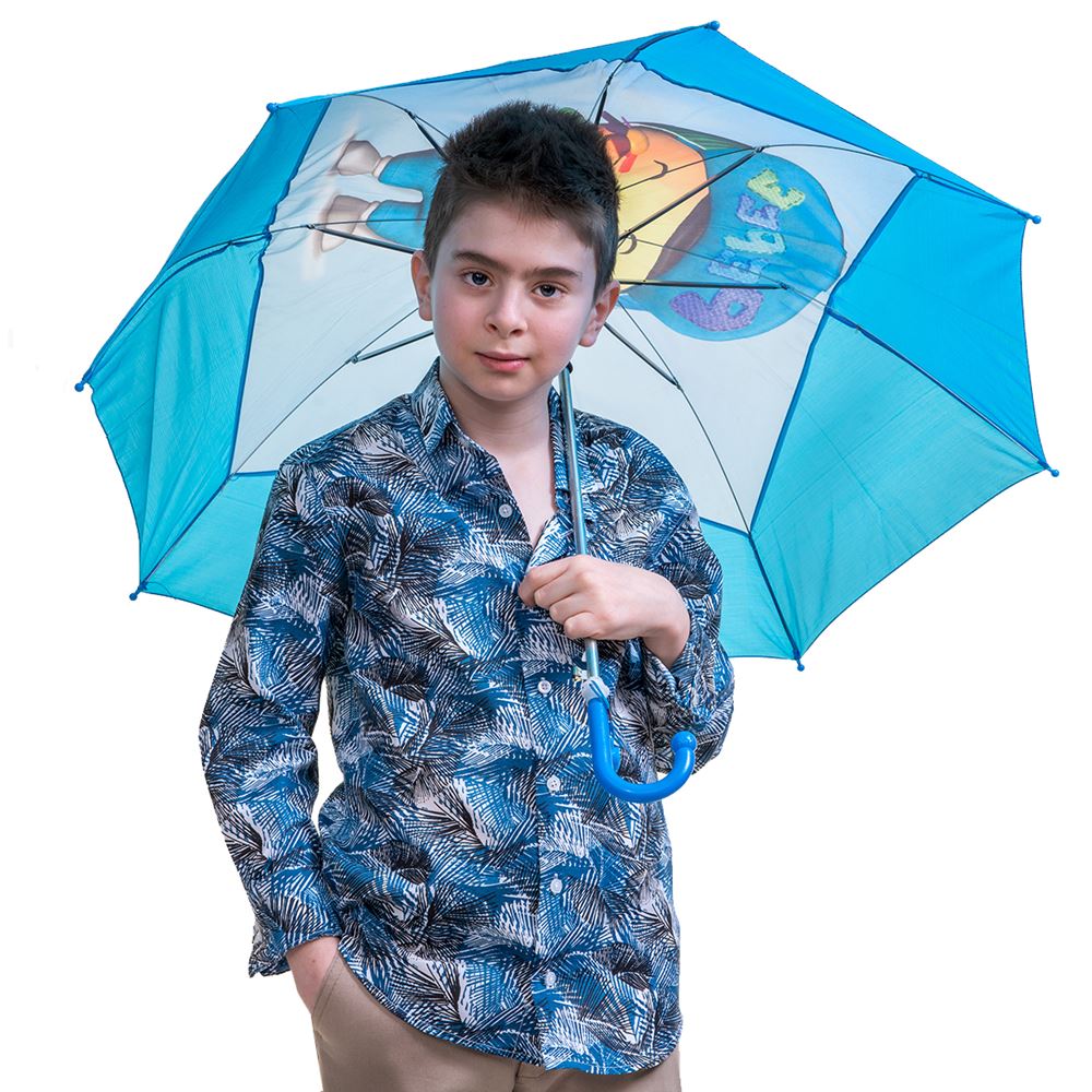 Blue Hawaii Kids Dress Shirt