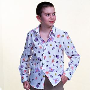 Purple Kids Dress Shirt