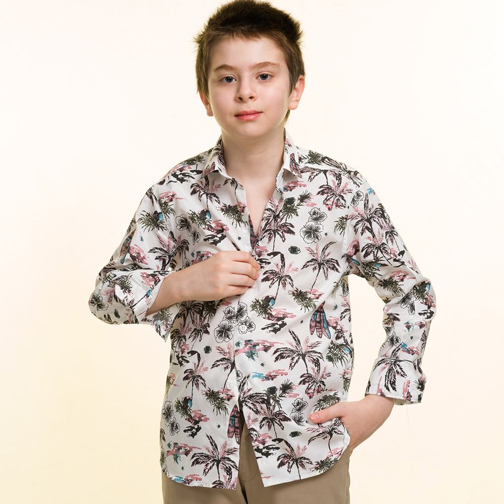 Hawaii Kids Dress Shirt