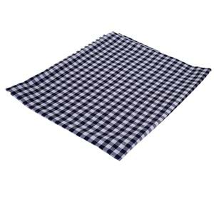 Big Size Navy Gingham Camper Table Cover