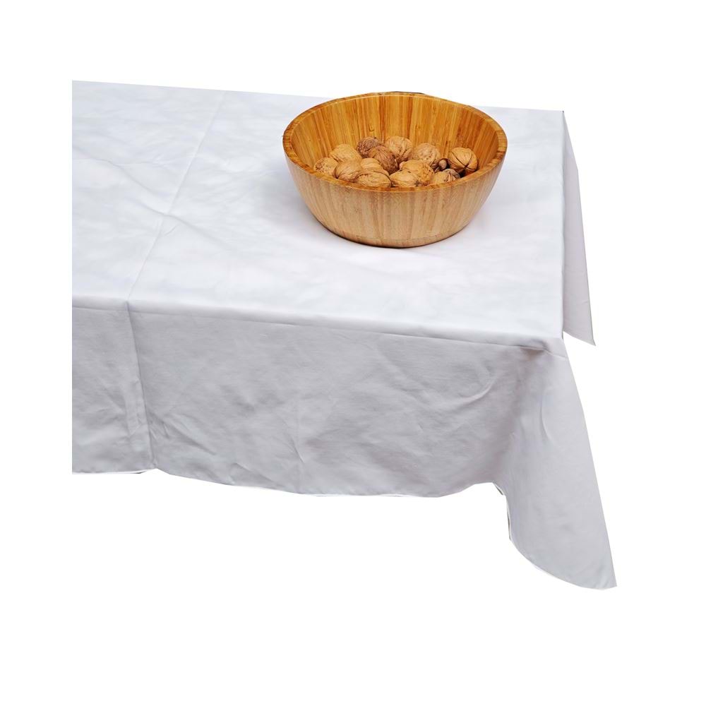 Solid White Camper Table Cover