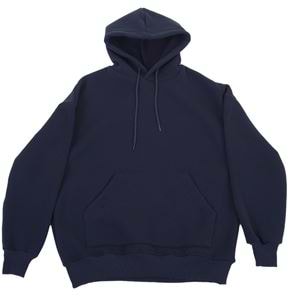 Navy Blue Basic Men's Hoodie Sweatshirt