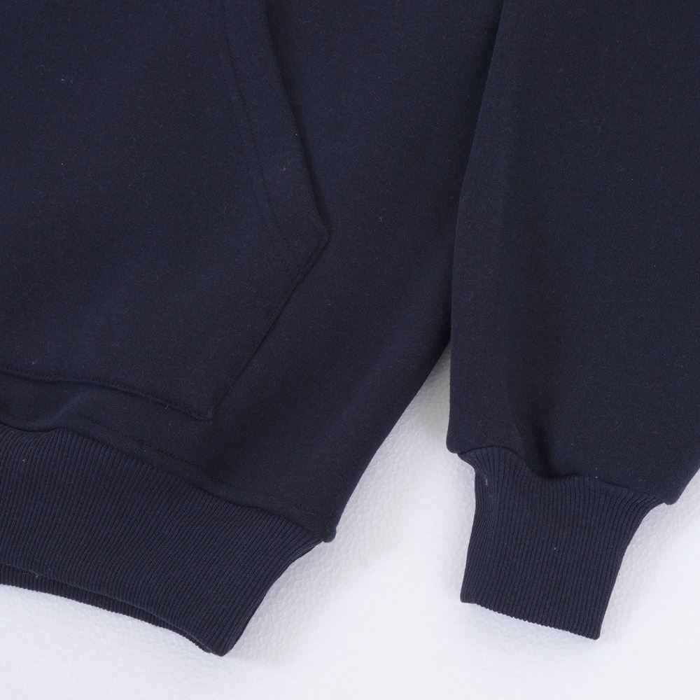 Navy Blue Basic Men's Hoodie Sweatshirt