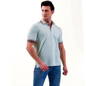 Mint Green Men's Polo Shirt