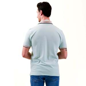 Mint Green Men's Polo Shirt