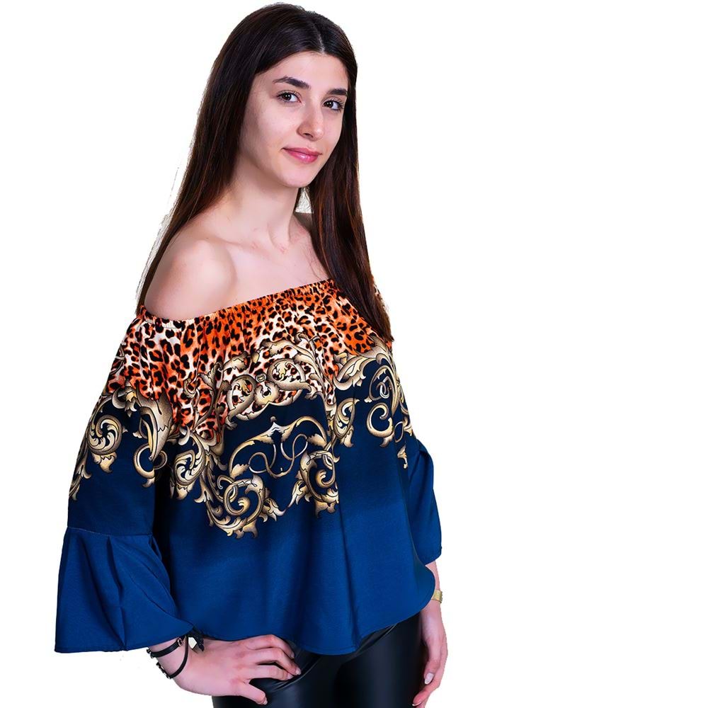 Blue Special Cut Women Blouse