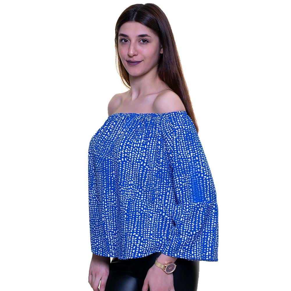 Blue Women Blouse