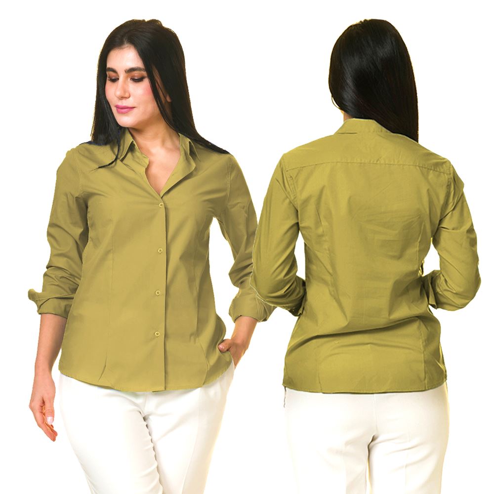 Mustard Yellow Women's Shirt