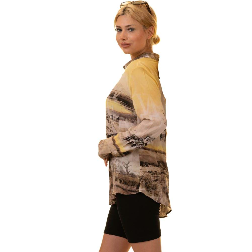 Zebra and Madacascar Forest Style Designer Women's Shirt