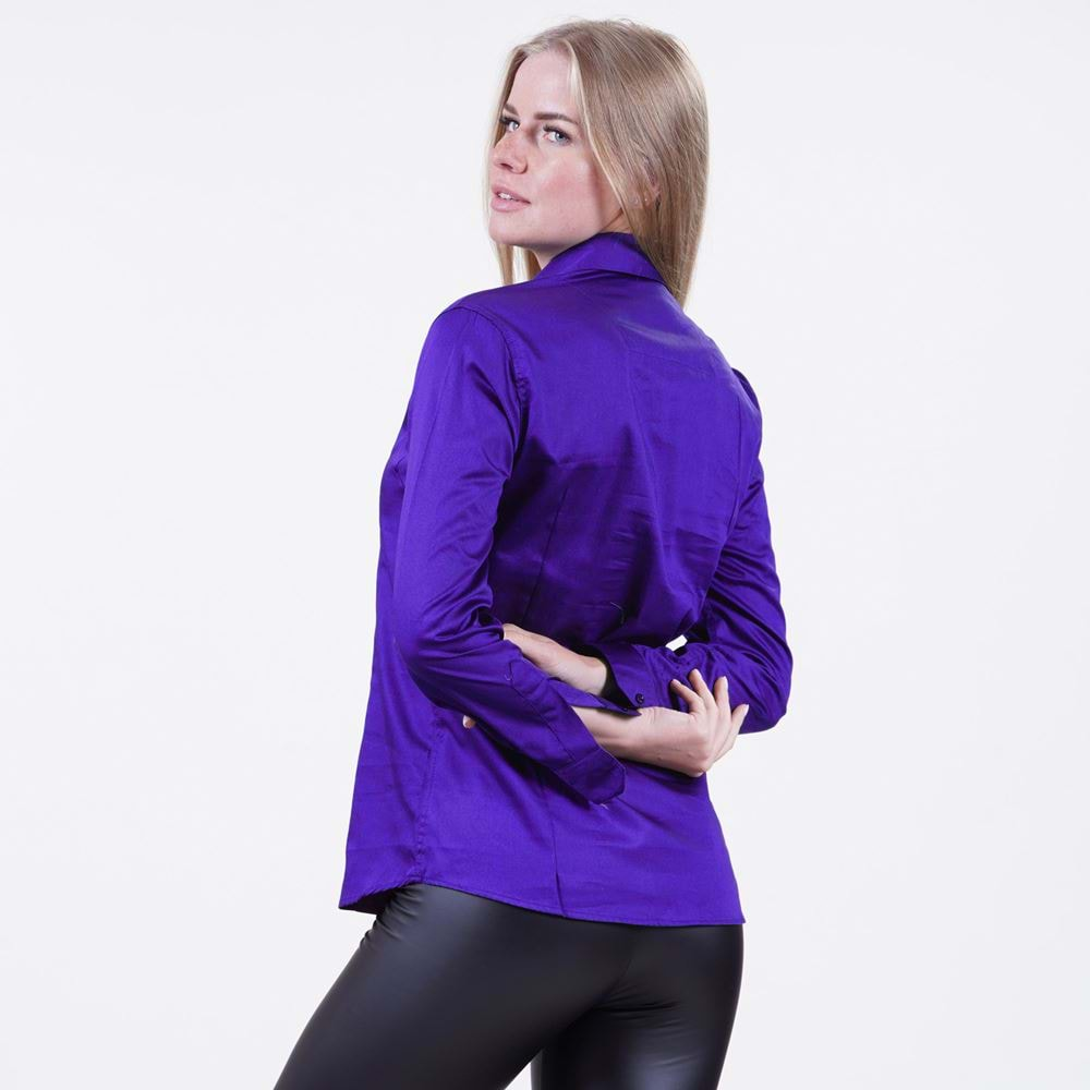 Purple Basic Women's Shirt