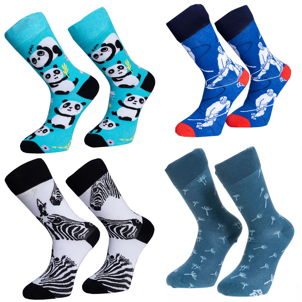 Happy & Colorful Designer Socks Set