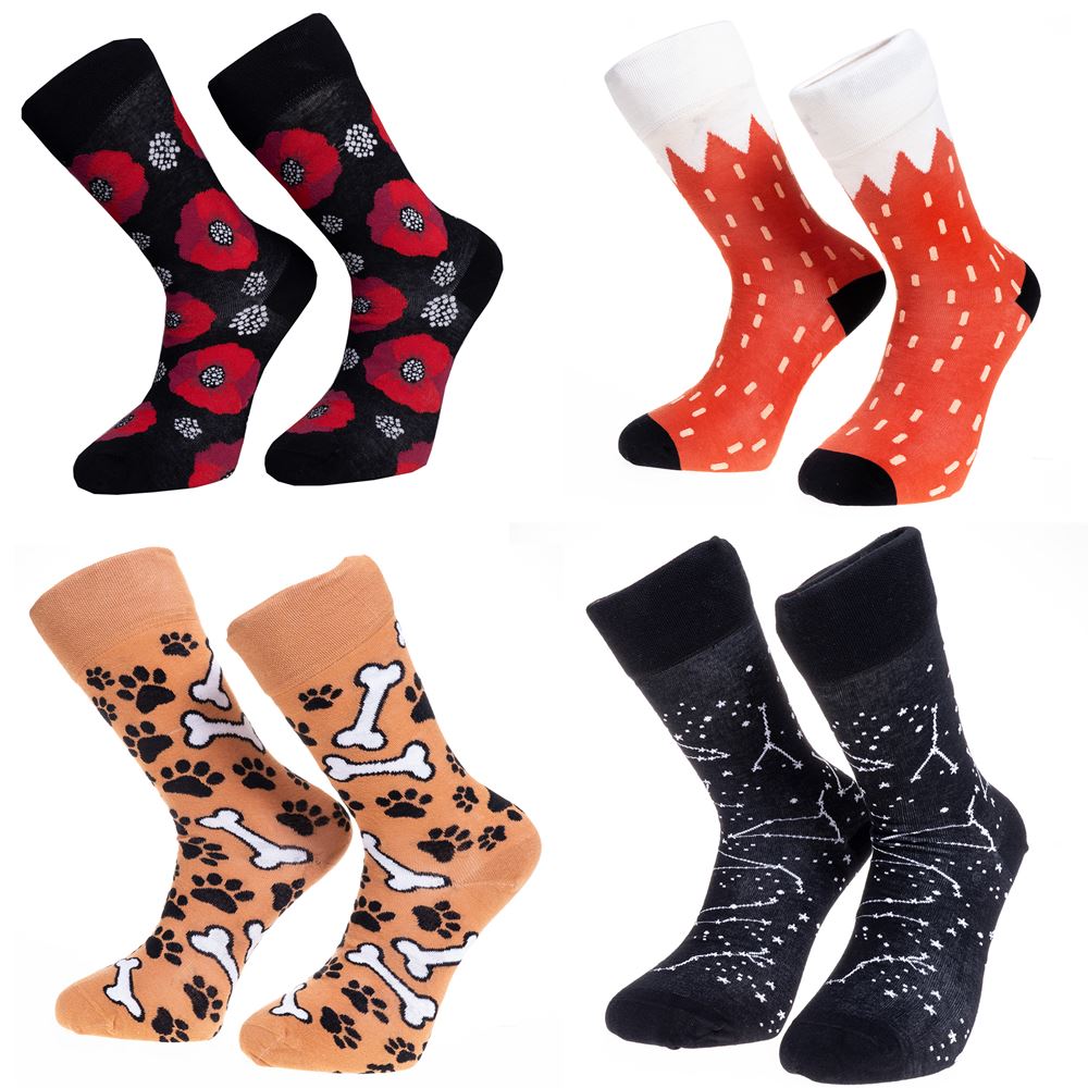 Happy & Colorful Designer Socks Set