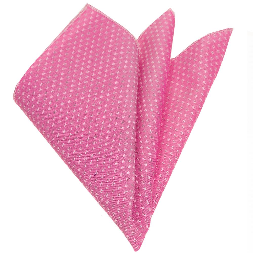 Pink Army Pocket Square
