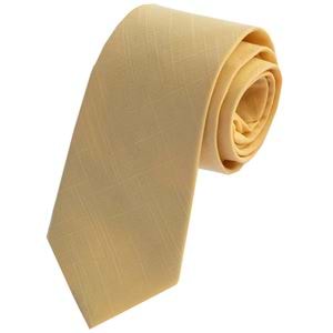 Light Orange Linen Tie & Pocket Square Set