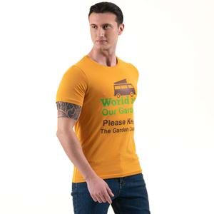 Camper Eco Friendly World is Our Garden Printed Tee O Neck T-Shirt
